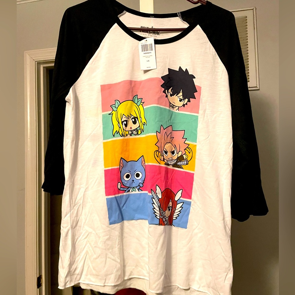 Fairy Tail Anime Graphic Shirt